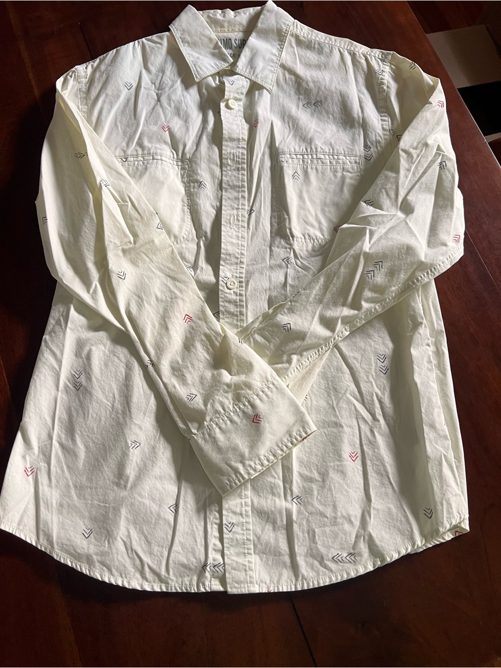 White Button Down Shirt | Mossimo Supply | 100% Cotton | Medium